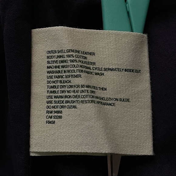 BERNARDO PURPLE SUEDE SNAP BUTTON STAND COLLAR RACING JACKET - Picture 16 of 16